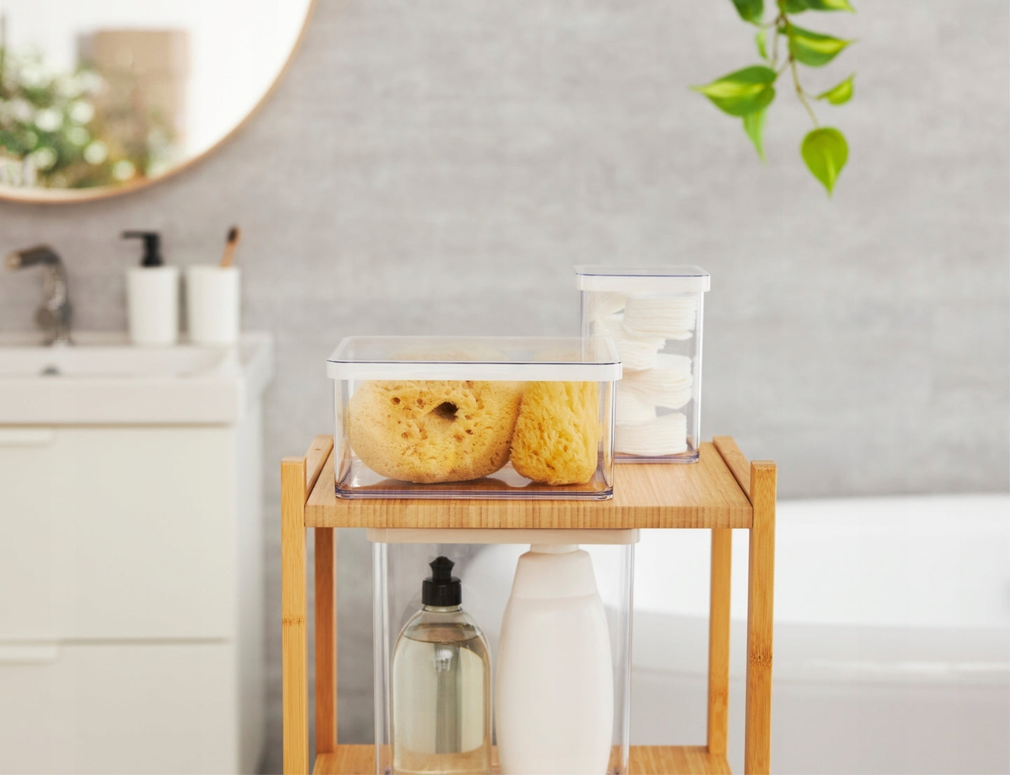 Pojemnik kuchenny na żywność 2,1l, przeźroczysty