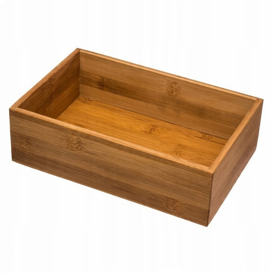 Bambusowy organizer do szuflady 23x15 cm