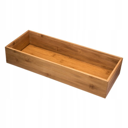 Bambusowy organizer do szuflady 38x15 cm