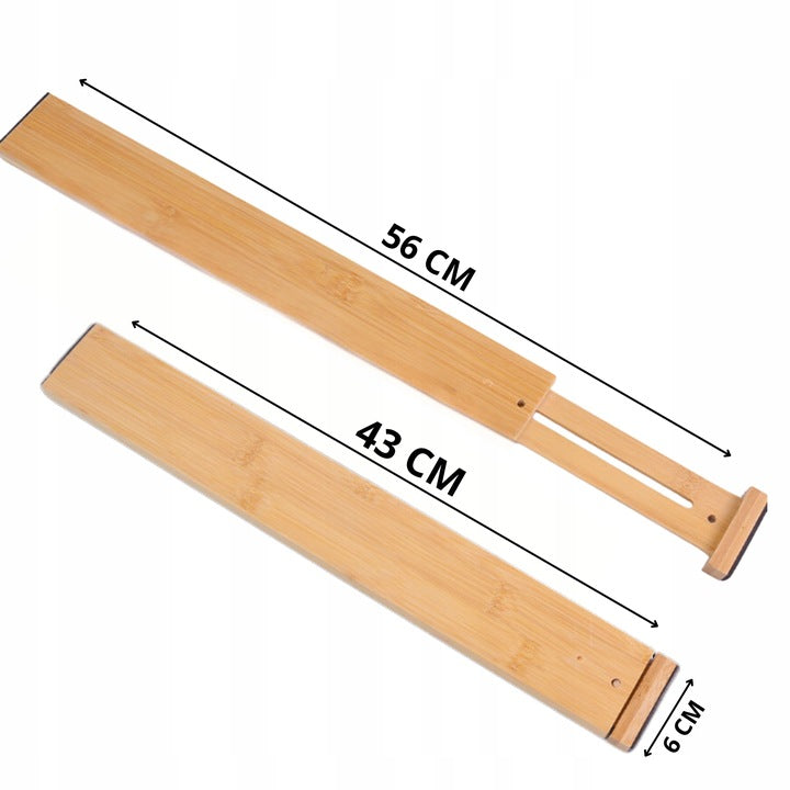 Przegródka do szuflady, separator, bambusowy