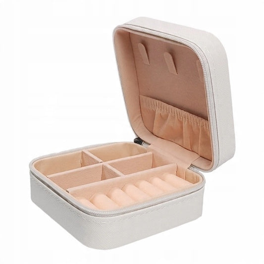 Organizer na biżuterię do walizki, biały