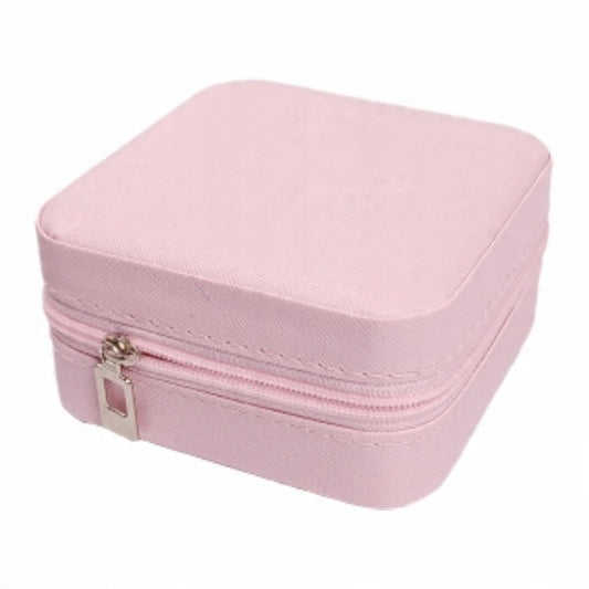 Organizer na biżuterię na podróż, różowy